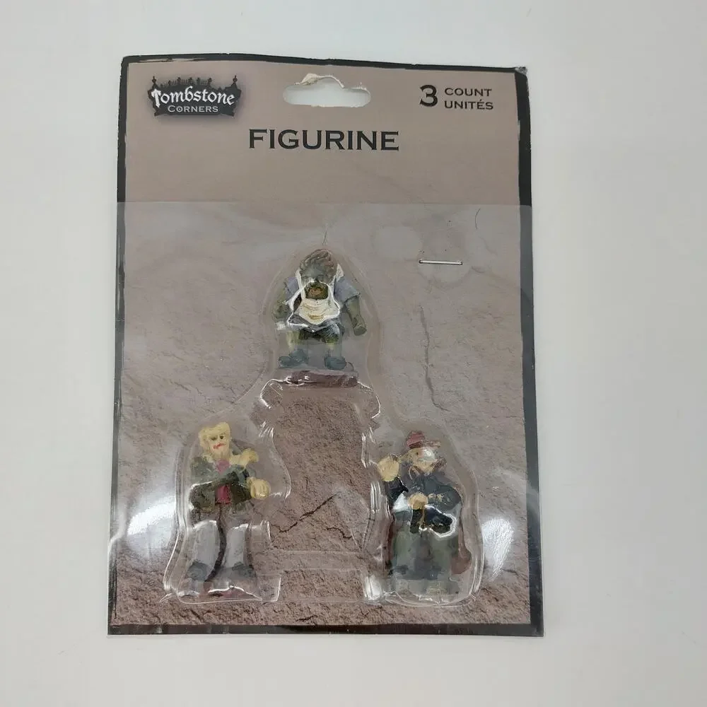 Tombstone Scary Figures Halloween Fall Season Tombstone Corners Monster